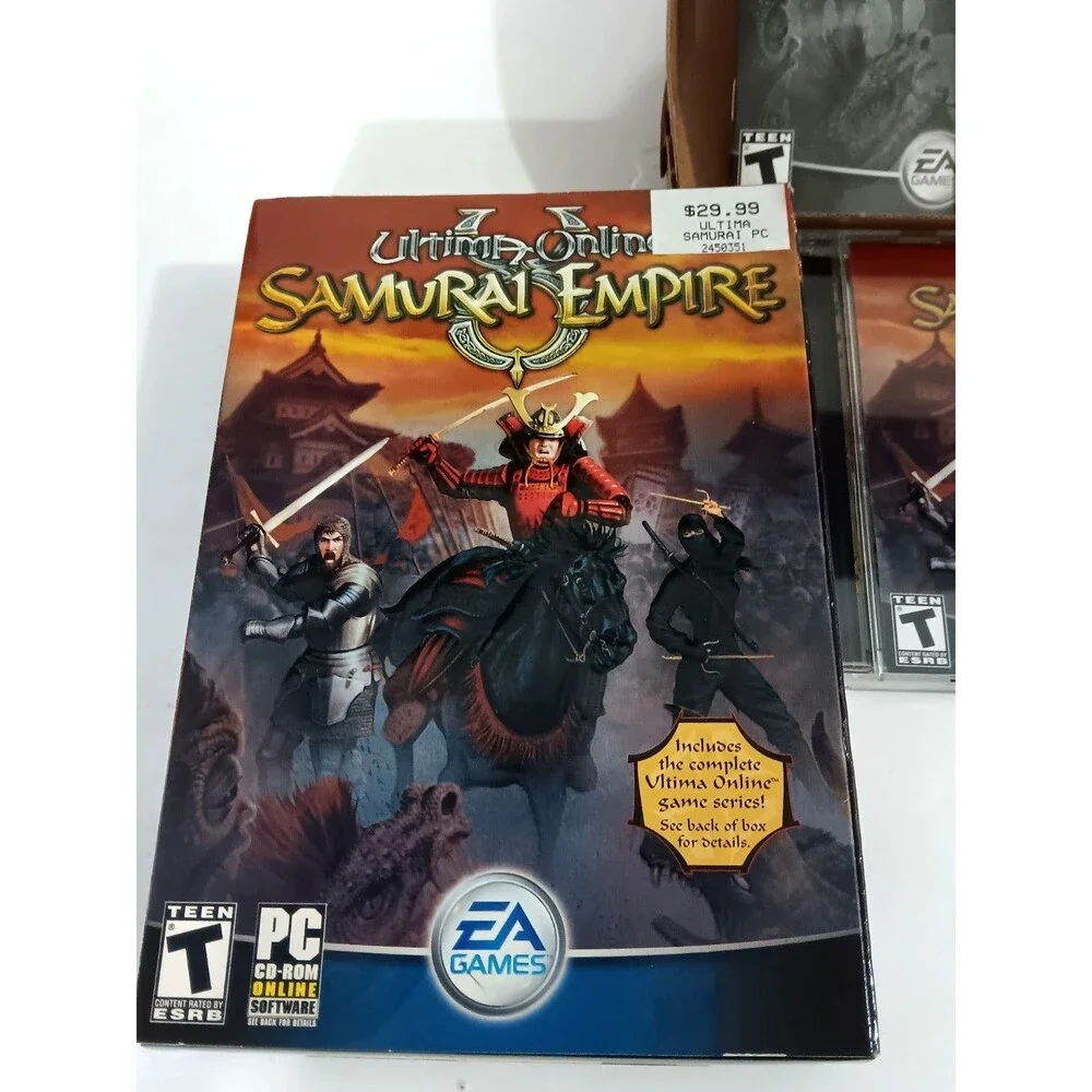 Ultima Online: Samurai Empire (PC, 2004) Boxed With Key